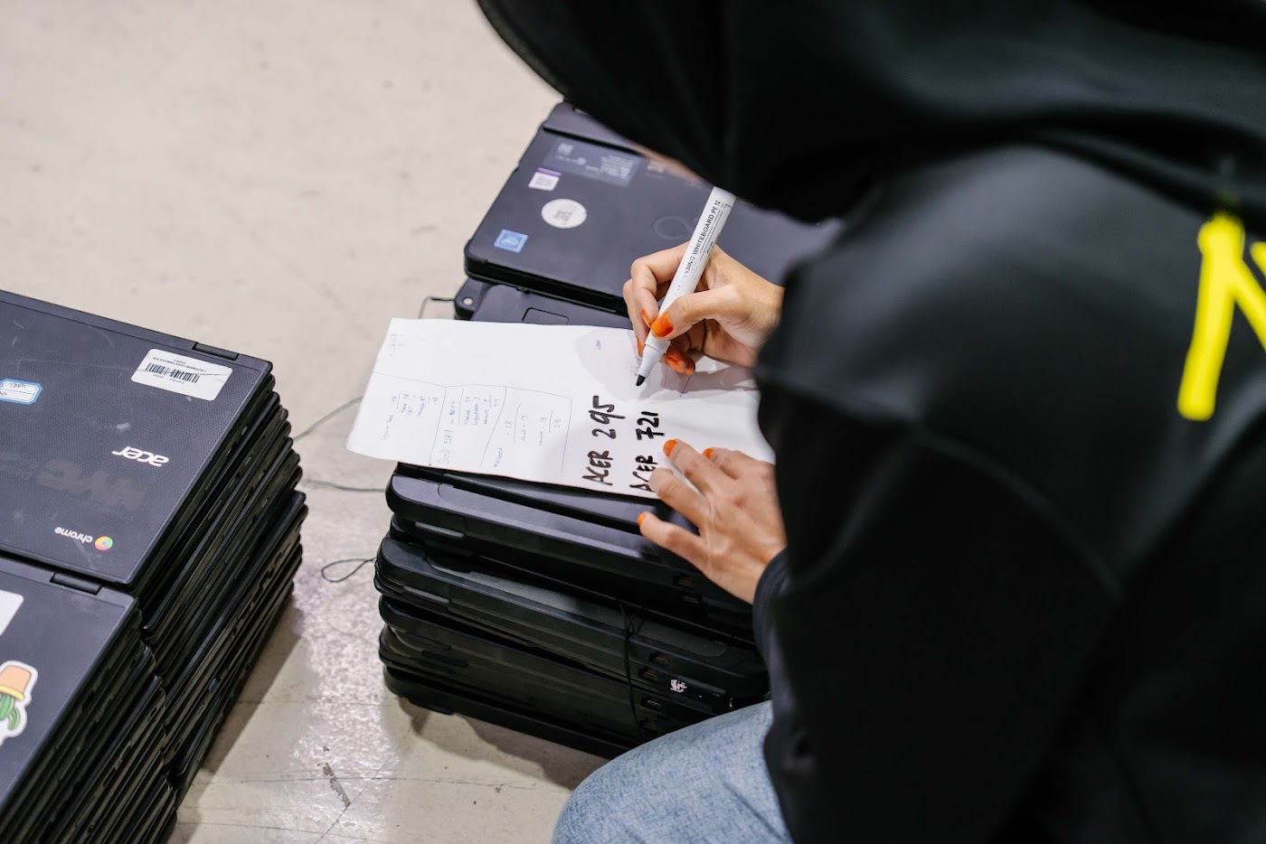 A quality-assured SCE refurbished laptop ready to receive